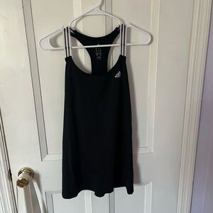 Adidas Women's Black Racerback Tank Top